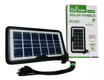 Panel Solar Cargador Celular 3.8w 6v Energía Solar Cl-638