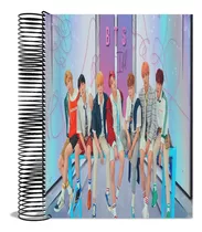 Caderno Escolar Bts 200 Fls 10 Matérias Espiral