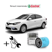 Cambio Filtro + Aceite Castrol 10w40 Renault Fluence 2.0 M4r