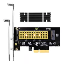 Adaptador M.2 Pcie Nvme 4.0/3.0 Con Disipador Térmico