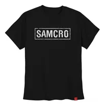 Camiseta Camisa Sons Of Anarchy Soa Samcro Pronta Entrega