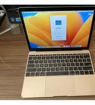 Apple Macbook 12 Pol. 2017 256gb 8gb Mnym2ll/a Ouro Rosa 