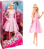 Boneca Barbie Filme Movie Dia Perfeito Vestido Rosa Mattel