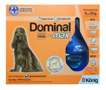 Pipeta Antipulgas Dominal Max Perros De 10 A 25kg