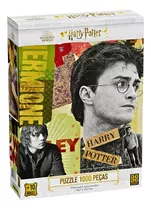 Quebra Cabeça Puzzle 1000 Peças Harry Potter Hogwarts 