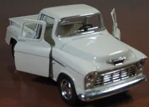 1/32 Escala 1955 Chevy Stepside Camion Pick-up Metal Diecast