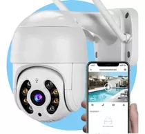 Camera De Seguranca Wifi 360 Com Microfone E Audio Interno