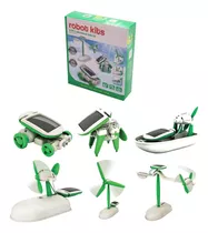 Robot Solar Educativo Armable 6 En 1 Robótica