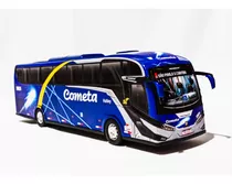 Miniatura Ônibus Viação Cometa G8 Halley Paradiso 1050 45 Cm