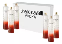 Caja Vodka Roberto Cavalli Orange 1lto 6 Unds