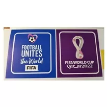 Set Parches Kit Mundial Fifa Qatar 2022