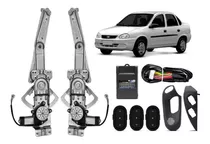 Kit Vidro Eletrico Corsa Sedan 1999 2000 2001 4p Diant Senso