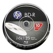 Discos Blu-ray En Blanco De 25gb Marca Hp