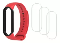 Correa Para Xiaomi Mi Band 6 + 3 Láminas Protectoras