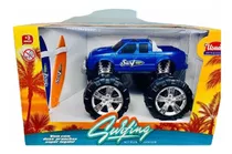 Pick-up Monster Truck Nitrus Surfing Azul Usual 19 Cm