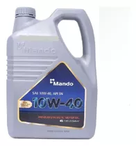 Aceite Motor 10w40 4lt Sintetico Bencina Marca Mando Korea