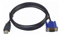 Cable De Video Vga A Hdmi 1 Mt Monitor