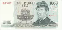 Billete Chile 1000 Pesos 2005 Unc