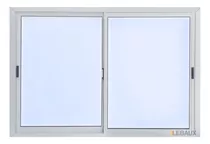 Ventana Corrediza Aluminio Herrero Lebaux 60x50 Color Blanco