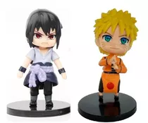 Sasuke E Naruto Clássico - Kit - 2 Action Figure