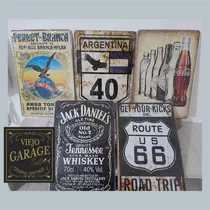 Cartel Chapa Vintage Retro - 20x30cm