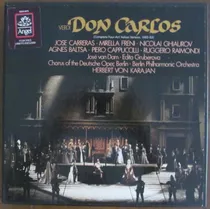 Verdi - Don Carlos - Incluye 3 Lp Box - Importado - 1979