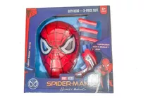 Mascara De Spiderman Con Luces Para Niños