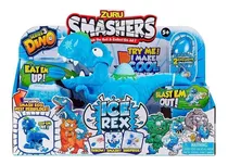 Brinquedo Eletronico Zuru Smashers Dino Ice T-rex F00632 Fun