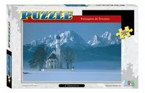 Puzzle Quebra Cabeça Paisagem De Inverno 260 Peças Nig 0291