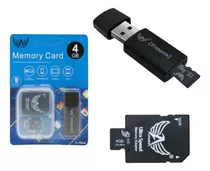 Cartão De Memória 4gb Classe 10 Altomex C/2 Adaptadores Sd