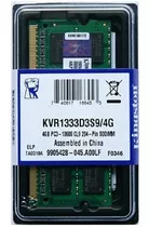 Memoria Ram Ddr3 4g Kingston 1333mhz Nueva Laptop