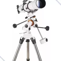 Luneta Telescópio Astronômico 900mm Refrator Profissional