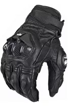 Guantes Para Moto Cuero Con Protección De Nudillos