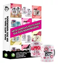 Pack Sublimação Caneca Dia Dos Namorados 2.0 Editável Corel