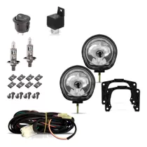 Kit Farol Neblina Original Auxiliar Farol Milha Vidro Fiat