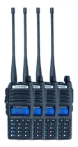 Kit X 4 Handy Baofeng Uv82 10w Bibanda Radio Walkie Vhf Uhf