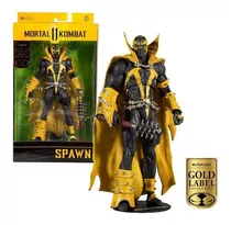 Boneco Mortal Kombat Mcfarlane Spawn Fun Gold Label F0060-0