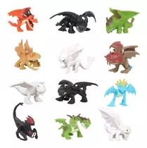 Set 12 Figuras Como Entrenar A Tu Dragon Chimuelo Colección