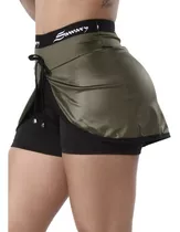 Roupa De Academia Feminina Fitness Sawary Shorts