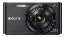 Camara Digital Sony W830 20.1 Mp 8x Zoom Hd Garantia Oficial Color Negro