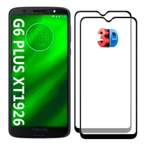 Em Dobro Película Vidro 3d Compatível Moto G6 Plus Xt1926