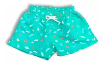 Short Malla De Baño Microfibra Estampado