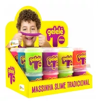 Slime Massinha Gelelé Tradicional 152g Kit C/12