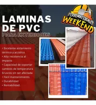 Láminas De Pvc Tipo Tejas Importadas 