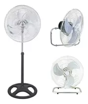 Pack2 Ventiladores Metálicos 2 En 1 Pedestal/ Ofertas Claras