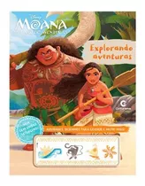 Livro Colorir Atividades Moana - Explorando Aventura