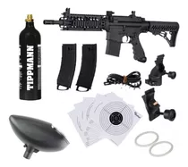 Marcadora Gotcha All Black Tmc Tippmann Magfeed  Xtreme P