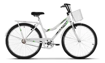 Bicicleta  Urbana Ultra Bikes Summer Tropical Aro 26 19  1v Freios V-brakes Cor Branco