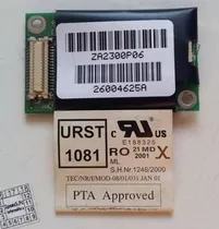 Fax Modem Toshiba 1410-s173 A25-s307 Za2300p06 G86c0000f110