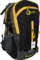 Mochila Outdoor Grande Deportiva 60 Litros Bolso Camping Color Negro